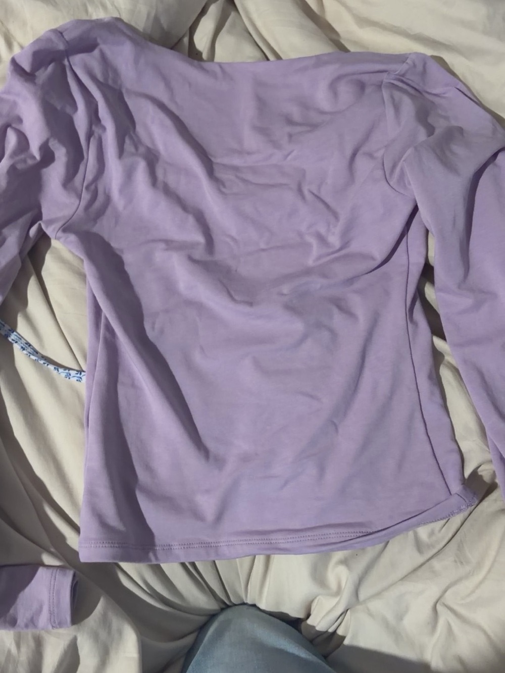 Old Navy Lilac/Pale Cream Women's Skirt